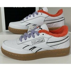 REEBOK TOM AND JERRY X CLUB C REVENGE YOUTH KIDS BOYS SHOES SIZE 3.5 DROOPY